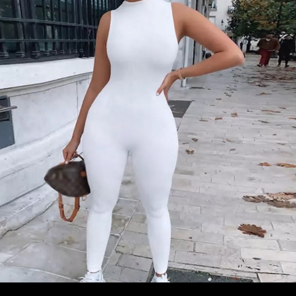 White Jumpsuit